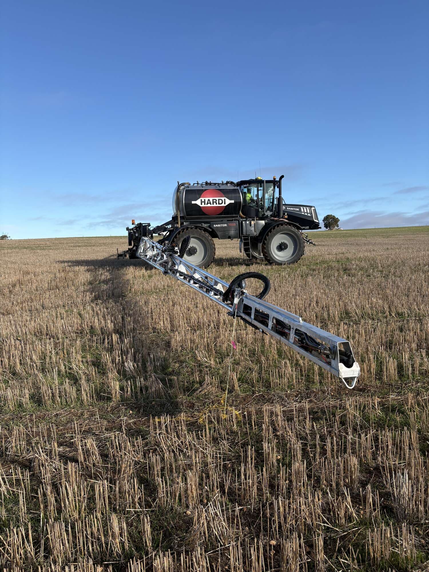 Precision spray alignment